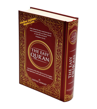 The Easy Quran,Translation of the Holy Quran in Easy English By Imtiaz Ahmad    ISBN: 9786030063598