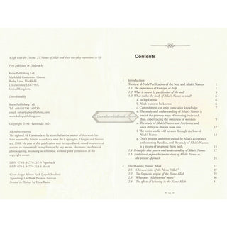 A Life with the Divine: 25 Names of Allah and their everyday expressions in life