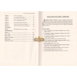 A Summary Of Islamic Jurisprudence (2 Vol Set) By Dr. Salih Al-Fawzan,ISBN: 9786036860825
