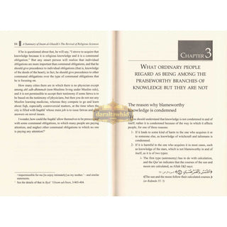 A Summary of Imam al-Ghazali’s The Revival of ReligiousA Summary of Imam al-Ghazali’s The Revival of Religious
