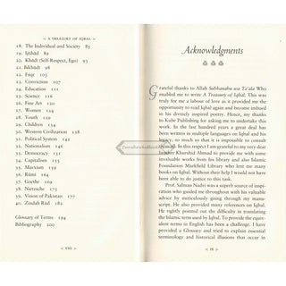 A Treasury of Iqbal Treasury in Islamic Thought & Civilization