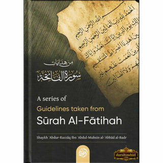 A Series Of Guidelines Taken From Surah Al-Fatihah,ISBN:9781649455291