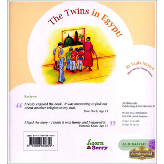 Acorn and Berry Book 3 The Twins in Egypt By Sajda Nazlee