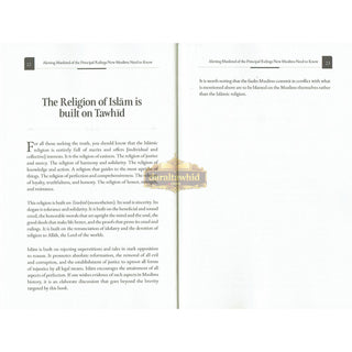 Alerting Mankind of the Principal Rulings New Muslims need to know (Part 1: Aqeedah)