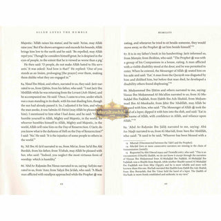 Allah Loves The Humble Al Hafiz Ibn Abi Dunya,ISBN: 9781904336846