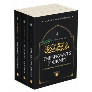 An Abridgment of The Servants Journey By Ibn Al-Qayyim
Vol1: ISBN: 9798999969408
Vol2: ISBN: 9798999969422
Vol3: ISBN: 9798999969439