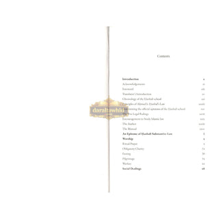 An Epitome of Hanbali Substantive Law By Yusuf b. Abd al-Hadi’s Hanbali