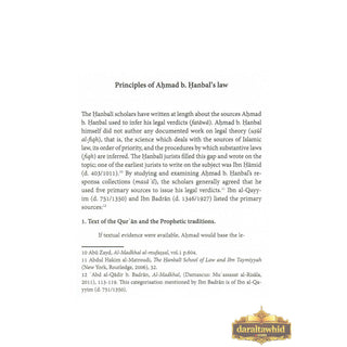 An Epitome of Hanbali Substantive Law By Yusuf b. Abd al-Hadi’s Hanbali