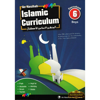 An Nasihah Islamic Curriculum Coursebook 6 For Boys