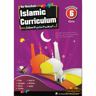 An Nasihah Islamic Curriculum Coursebook 6 For Girls