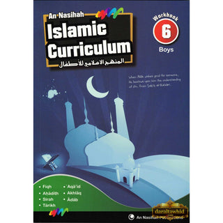 An Nasihah Islamic Curriculum Workbook 6 For Boys
