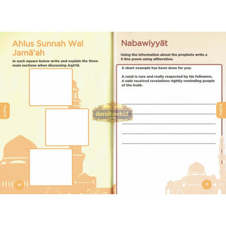An Nasihah Islamic Curriculum Workbook 6 For Girls