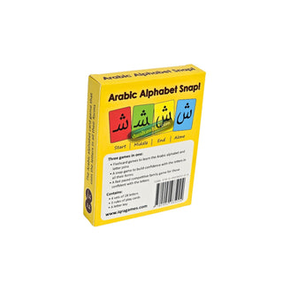Arabic Alphabet Snap Cards,ISBN: 9780992985004