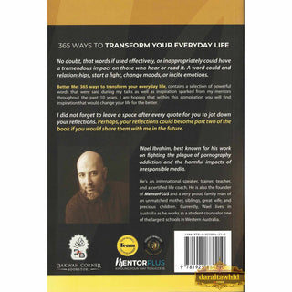 Better Me 365 Ways to Transform Your Everyday Life By Wael Ibrahim