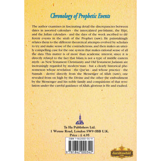Chronology of Prophetic Events By Fazlur Rehman Shaikh,ISBN: 9781842000342