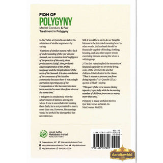 Collection Of Treatises & Fatawa on Fiqh Of Polygyny, Marital Conduct, & Fair Treatment In Polygyny