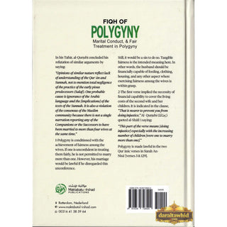Collection Of Treatises & Fatawa on Fiqh Of Polygyny, Marital Conduct, & Fair Treatment In Polygyny