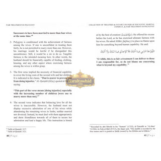 Collection Of Treatises & Fatawa on Fiqh Of Polygyny, Marital Conduct, & Fair Treatment In Polygyny