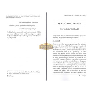 Collection Of Articles On Family by Shaykh Salih Ali Shaykh, Shaykh Muhammad 'Ali Farkus, Sahykh 'Ali Yahya al-Haddadi,ISBN: 9781640076815