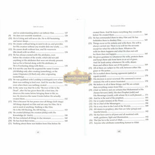 Commentary On The Creed Of Imam At-Tahawi By Ibn Abi Al-'Izz Al-Dimashqi Al-Hanafi