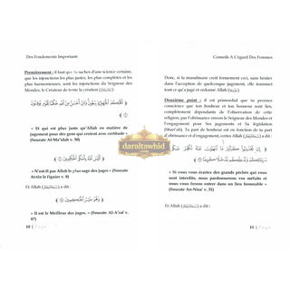 Conseils À L Égard Des Femmes (French), Advice on women By Cheikh Abd Razzaq Ibn Abd Al Muhsin Al Badr,ISBN: 9781641367813