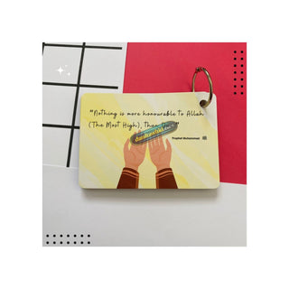 Daily Dua Cards Islamic Flash Cards for Muslim Children