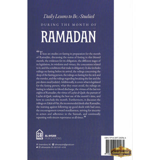 Daily Lessons To Be Studied During The Month of Ramadhan,ISBN: 979889704096