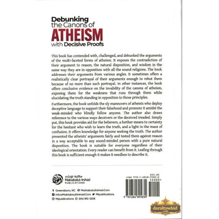 Debunking the canons of Atheism with Decisive proofs by Sheikh Abdul-Rahman ibn Nasir al-Sa'di,ISBN: 9781684895830