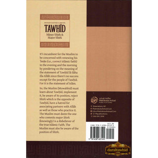 Detailed Chapters Clarifying Tawhid, Minor Shirk & Major Shirk