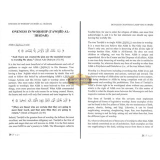 Detailed Chapters Clarifying Tawhid, Minor Shirk; Major Shirk By Shaykh ʿAbdul ʿAzīz bin ʿAbdullāh bin ʿAbdur Raḥmān ar-Rājiḥī,ISBN:9781638487494
