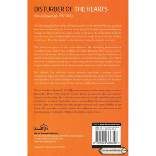 Disturber Of The Hearts By Abul-Faraj Ibn al-Jawzi    ISBN: 9781904336358