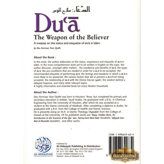 Dua The Weapon of the Believer By Abu Ammaar Yasir Qadhi