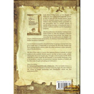 Early Sources for Prophet Muhammad's Biography By Dr. Muhammad Saeed Mitwally Ar Rahawan
