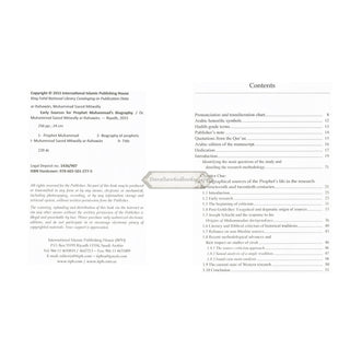 Early Sources for Prophet Muhammad's Biography By Dr. Muhammad Saeed Mitwally Ar Rahawan