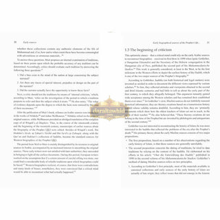 Early Sources for Prophet Muhammad's Biography By Dr. Muhammad Saeed Mitwally Ar Rahawan