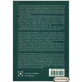 Essays in Islamic Economics By M. Fahim Khan
