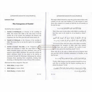 Essential Lessons For Every Muslim By Abdul Aziz bin