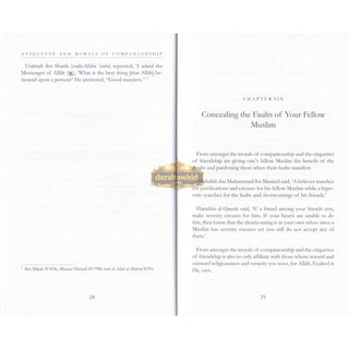 Etiquette and Morals of Companionship