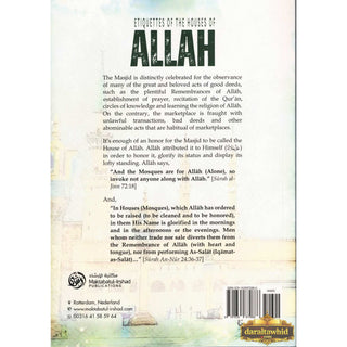Etiquettes Of The Houses Of Allah by Shaykh Abdur Razzaaq Ibn ʿAbdul-Muḥsin al-ʿAbbād al-Badr,ISBN: 9781635870886,