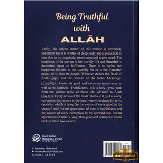 Being TruthFul With Allah By Shaykh Abdur Razzaq ibn Abdul Muhsin al-Badr,ISBN: 9781944241339