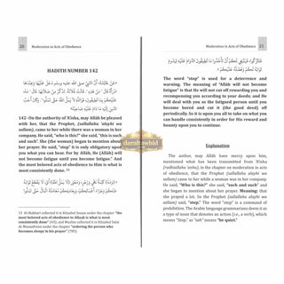 Explanation of The Chapter on Moderation in Acts of Obedience &amp; Preserving Deeds,ISBN: 9781638770992