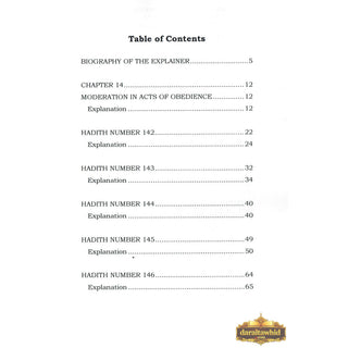 Explantion Of Riyaad Saliheen The Chapter On Moderation In Acts Of Obedience; Preserving Deeds By Shaykh Muhammad bin Saleh al Uthaymeen,ISBN: 9781628906837