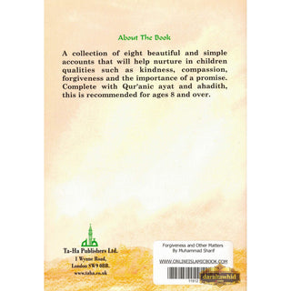 Forgiveness and Other Matters By Muhammad Sharif,ISBN: 9781897940488