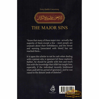 Forty Hadith Concerning The Major Sins by Hassan Somali