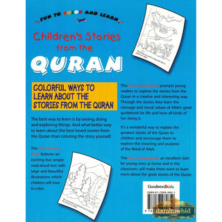 Fun To Color and Learn : Children's Stories from the Quran