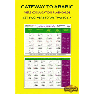 Gateway to Arabic Verb Conjugation Flashcards Set Two: Verb Forms Two to Six By Imran Alawiye