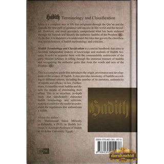 Hadith Terminology and Classification, A Handbook By Muhammad S. ar-Rahawan