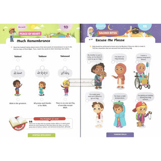 Hajj & Umrah Activity Book (Big Kids) Age 8 +