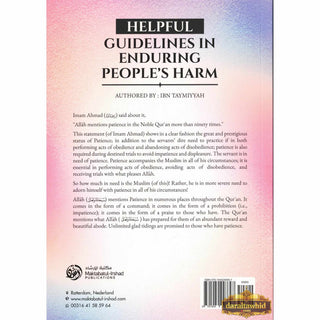 Helpful Guidelines In Enduring People's Harm By Ibn Taymiyyah,ISBN: 9781944248697