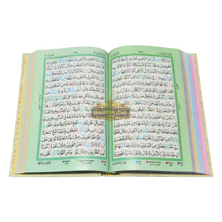 Holy Quran Color Coded 15 Line - Medium Size
ISBN: 9788190340301